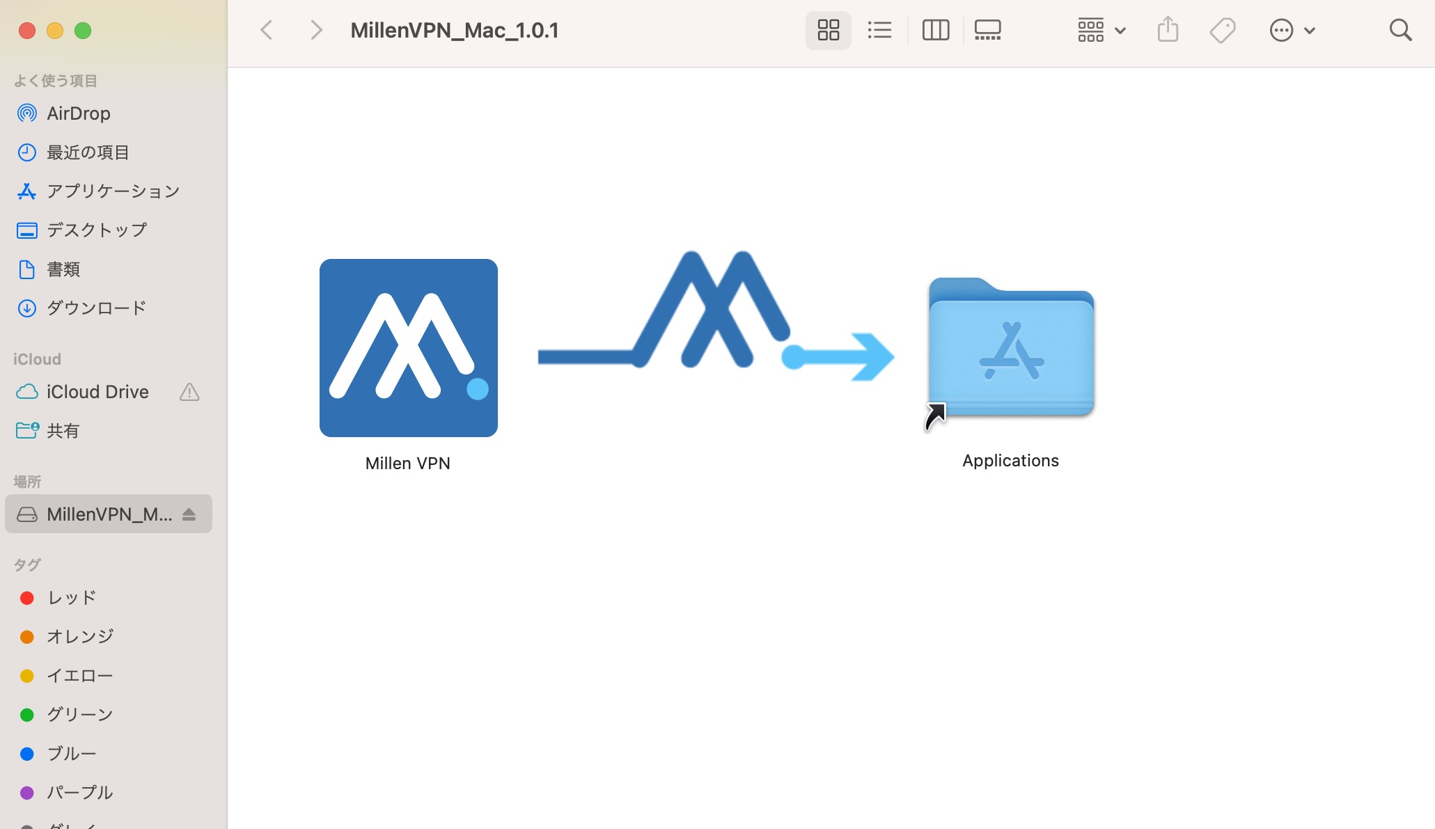 MillenVPN ダウンロード Mac