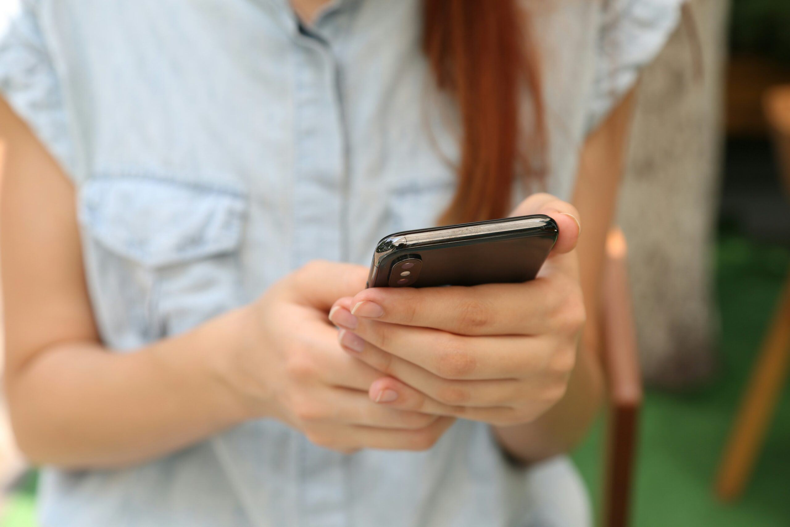 スマホ 女性